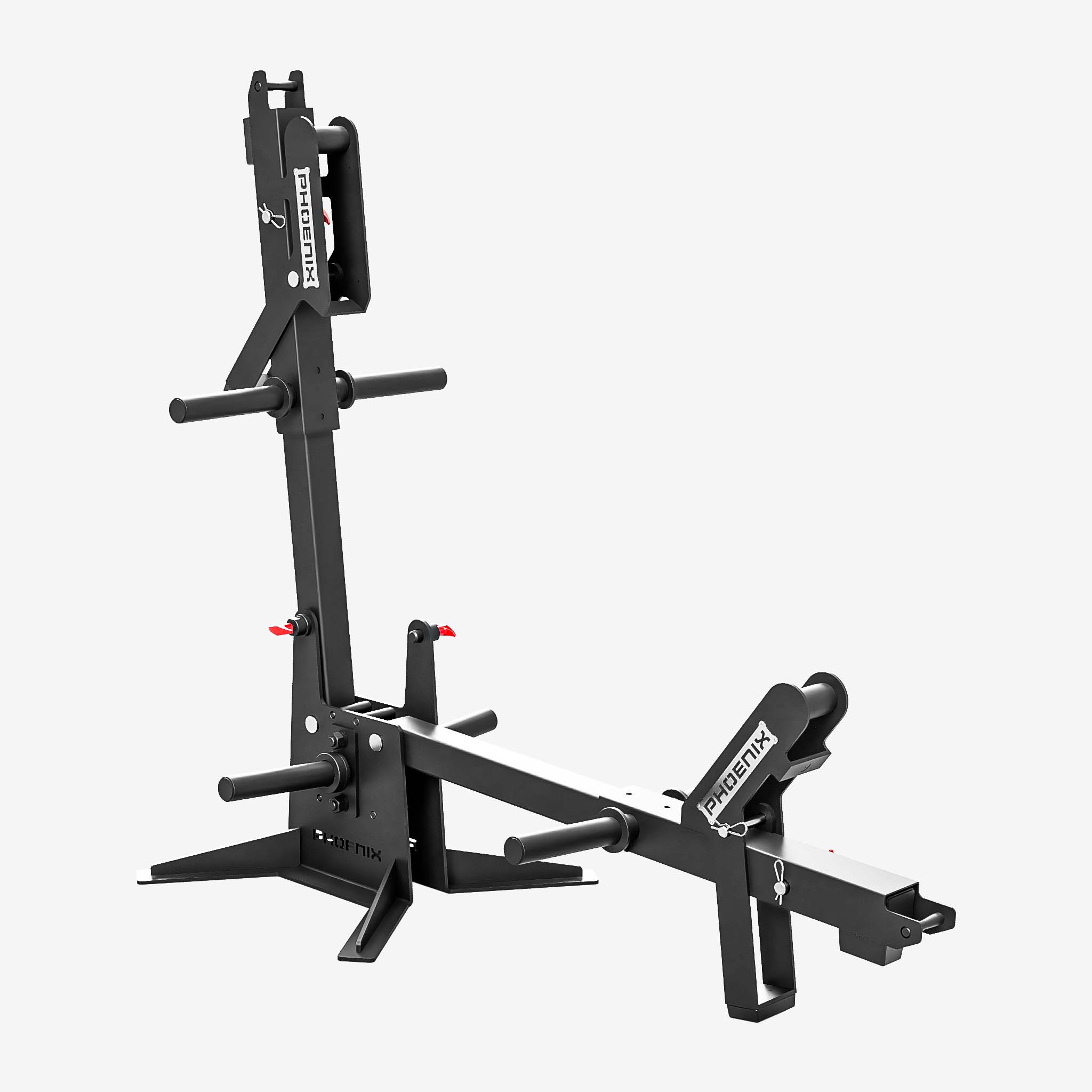 Featured image for “J Belt Squat - Free Standing X Frame - Dual Axel”