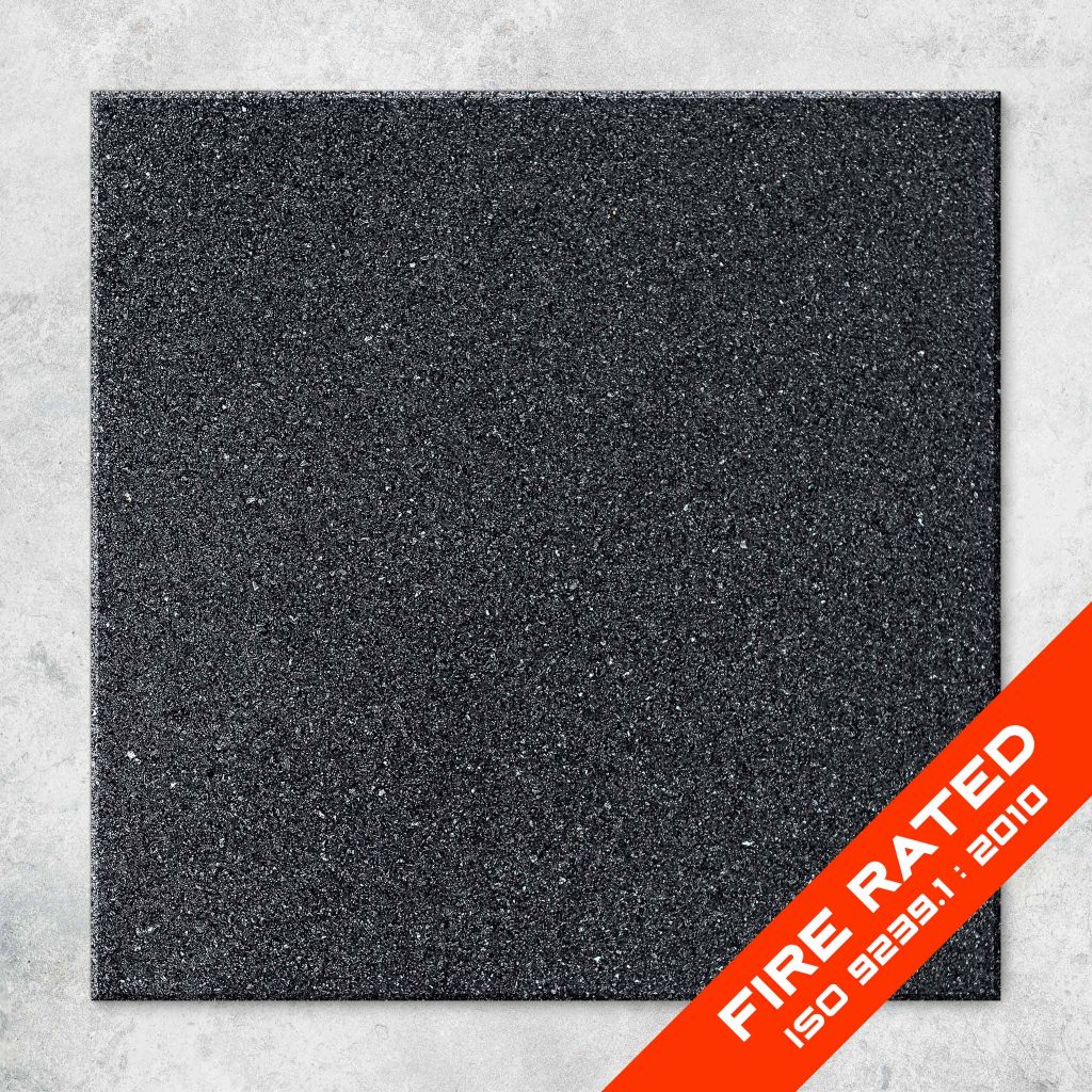 Featured image for “Rubber Gym Flooring 15mm - 1m x 1m - Black”